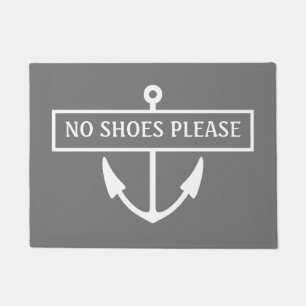 Paillasson Aucune Chaussure S'Il Vous Plaque Mat