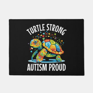 Paillasson Autism Turtle Autistic Puzzle Sensibilisation sur