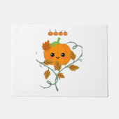 Paillasson Autocollant citrouille et vignes (Devant)