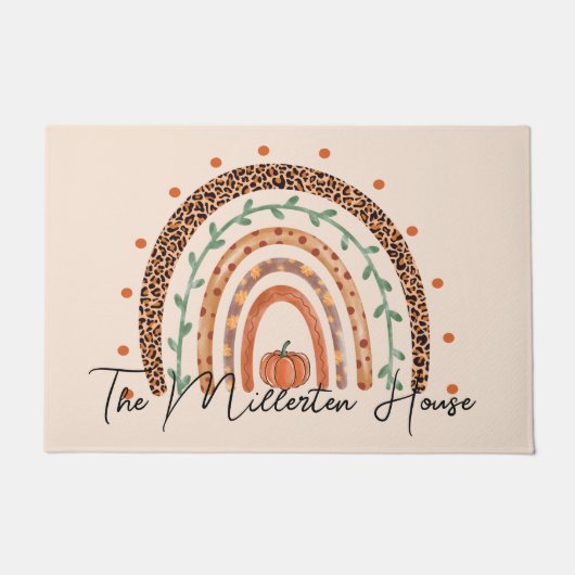 Paillasson Automne Arc-en-ciel (Devant)
