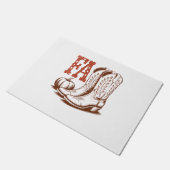 Paillasson Automne Automne Cowgirl Citrouille (Incliné)