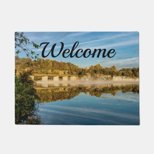 Paillasson Automne Llow Lake Springfield Welcome Domat (Devant)