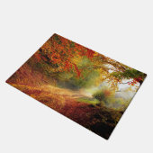 Paillasson Autumn Leaves and Trees Covering Dirt Road (Incliné)