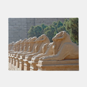 Paillasson Avenue des sphinx dans le temple de Karnak - Egypt