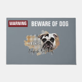 Paillasson Avertissement - 24" x 36" Porte Mat (Devant)