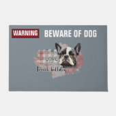 Paillasson Avertissement - 24" x 36" Porte Mat (Devant)