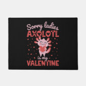Paillasson Axolotl est mon valentin (Devant)