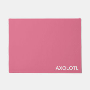 Paillasson Axolotl pink color name
