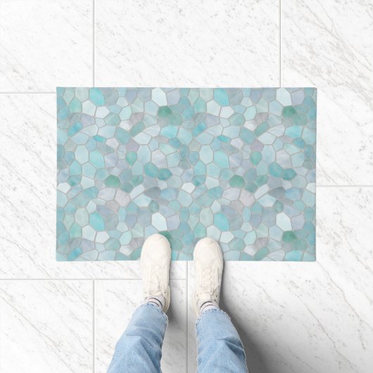 Paillasson Azur Verdigris Mosaic (Intérieur)
