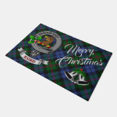 Paillasson Badge Baird & Noël Tartan Personnalisé (Incliné)