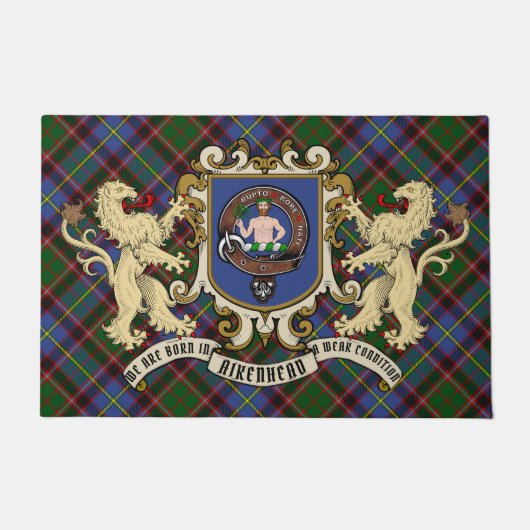 Paillasson Badge de clan en tête d'aile et tatan (Devant)