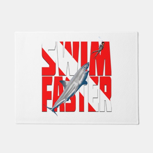 Paillasson Baignade amusante plus rapide (Devant)