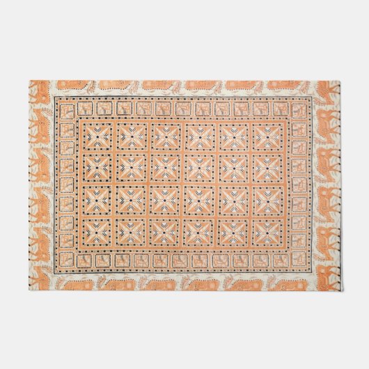 Paillasson Bakhshaish Azerbaïdjan Nord-Ouest Perse Peret Tapi (Devant)