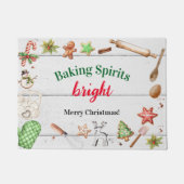 Paillasson Baking Spirits Bright Noël (Devant)