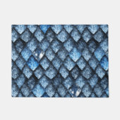 Paillasson Balance de dragon / gemmes bleues (Devant)
