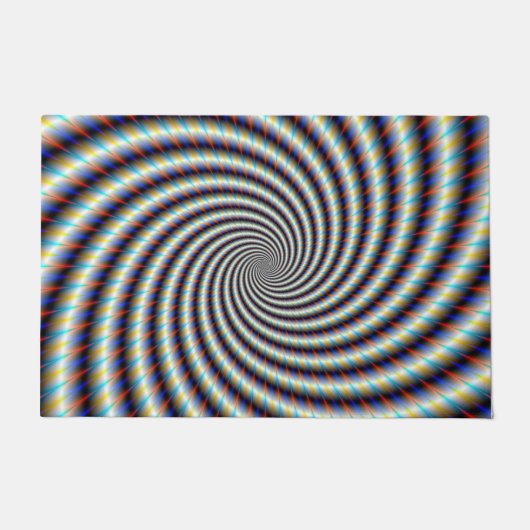 Paillasson Balayage psychédélique (Devant)