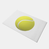 Paillasson Ball de tennis jaune 3D (Incliné)