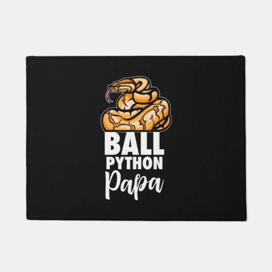 Paillasson Ball Python Papa (Devant)