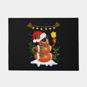 Paillasson Ballon de football Bonhomme de neige Père Noël Cha
