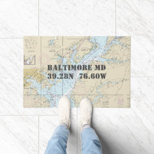 Paillasson Baltimore Chesapeake ⚓ Latitude Longitude Nautique