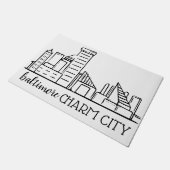 Paillasson Baltimore Skyline (Incliné)