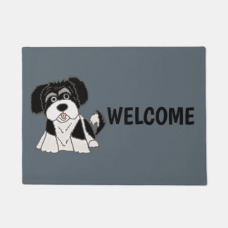 Paillasson Bande dessinée drôle de chiot de Havanese