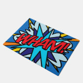 Paillasson Bande dessinée OEuvre d'art WHAM Superhero (Incliné)