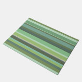 Paillasson Bandes horizontales vert olive (Incliné)
