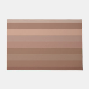 Paillasson Bandes Mocha Mousse