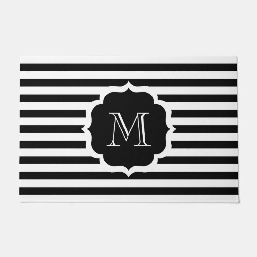 Paillasson Bandes noires (Devant)