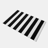 Paillasson Bandes noires et blanches (Incliné)