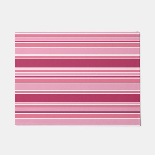Paillasson Bandes roses (Devant)