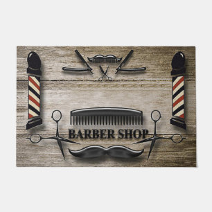 Paillasson Barber Shop Welcome Mat, Hair Salon