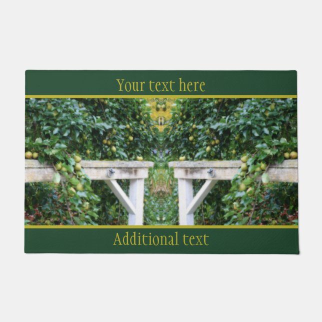 Paillasson Bartlett Pears On Tree Orton Personnalisé (Devant)