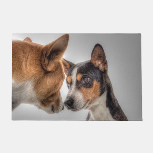 Paillasson Basenji et Ami (Devant)