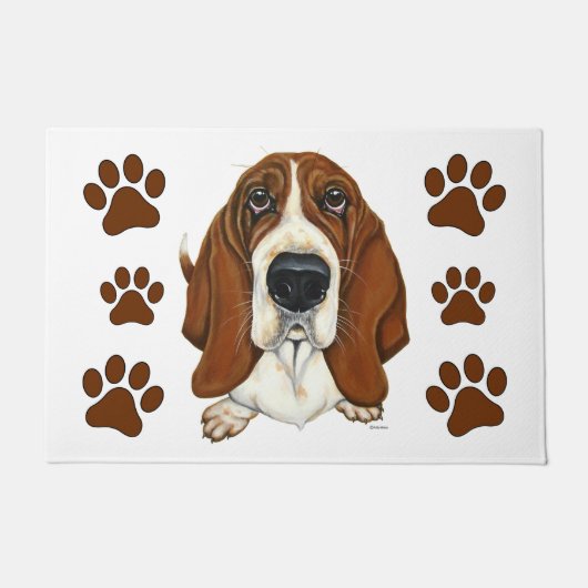 Paillasson Basset Hound (Devant)