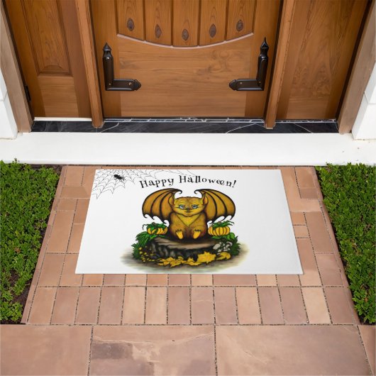 Paillasson Bat d'Halloween mignonne (De plein air)