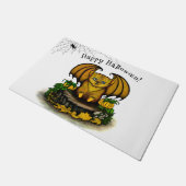 Paillasson Bat d'Halloween mignonne (Incliné)