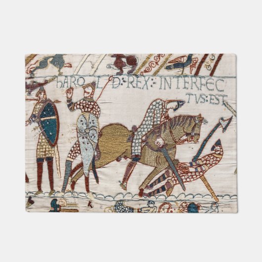 Paillasson Bataille de Hastings - Bayeux Tapestry King Harold (Devant)