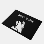 Paillasson Bateau d'alimentation à quai personnalisé (Incliné)