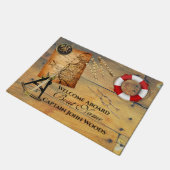 Paillasson Bateau Nautique Rustique (Incliné)