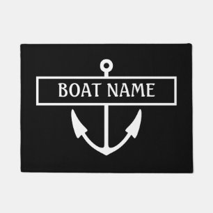 Paillasson Bateau Nom de l'embarcadère Mat