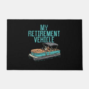 Paillasson Bateau Pontoon - Mon véhicule de retraite