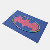 Paillasson Batman | Logo Pink Polka Dot (Incliné)