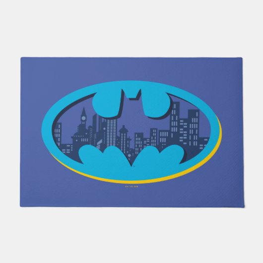 Paillasson Batman | Symbole de la ville de Gotham (Devant)