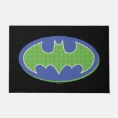 Paillasson Batman | Symbole pourpre et vert (Devant)