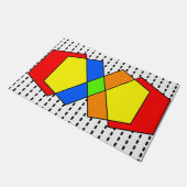 Paillasson Bauhaus Pentagons (Incliné)