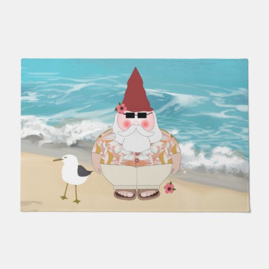 Paillasson Beach Gnome Doormat (Devant)