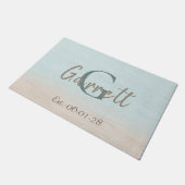 Paillasson Beach House Sand Pastel Joli Blue (Incliné)