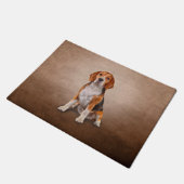 Paillasson Beagle de chien de dessin (Incliné)